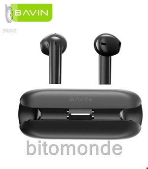 هدفون بلوتوث BAVIN BA79 TWS، صدای استریوی بالا، هدفون بی‌سیم با کیفیت صدای بالا