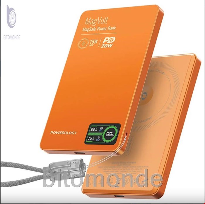 پاوربانک وایرلس 5000 پاورولوژی Powerology  مدل PPBCHA62