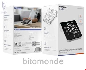 فشارسنج دیجیتالی بازویی پرودو مدل Porodo LiveOn