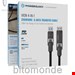 کابل دوسر تایپ سی 4 کاره HDMI و USB-A پاورولوژی مدل Powerology PCAB034BK