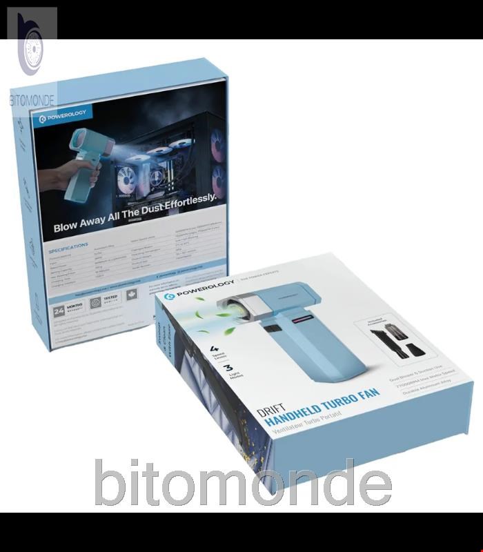 جت فن پاورولوژی مدل PWMY96005BU شارژی و توربو