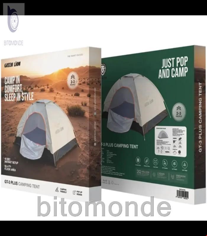 چادر کمپینگ  گرین لاین  GT3-Plus Camping Tent